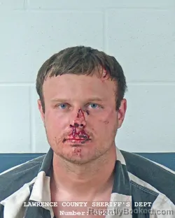 Mugshot of ANDREW FISCHMAN booked in Lawrence County, Indiana on April 24, 2026