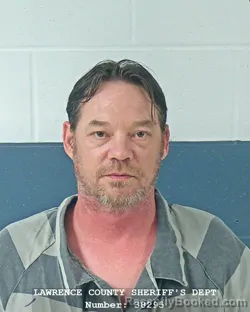 Mugshot of JEREMY BROWNING booked in Lawrence County, Indiana on July 1, 2026