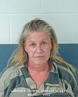Mugshot of PENNI MICHELLE ROBERTSON booked in Lawrence County, Indiana on June 1, 2026