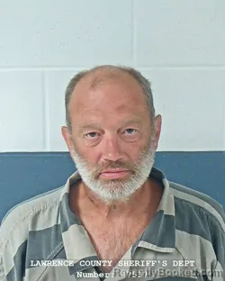 Mugshot of Joseph Johnathon Schoemann booked in Lawrence County, Indiana on August 30, 2026
