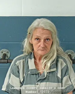 Mugshot of TAMMI SUE YOUNG booked in Lawrence County, Indiana on March 22, 2026