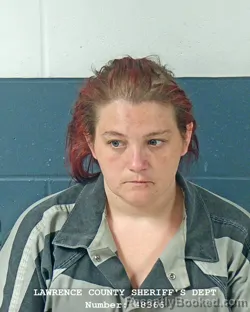 Mugshot of NYSCHELLE EAGANS booked in Lawrence County, Indiana on April 20, 2026