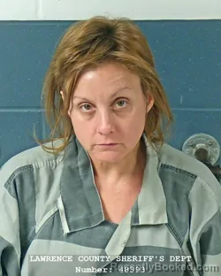 Mugshot of EMILY GOUL booked in Lawrence County, Indiana on April 23, 2026