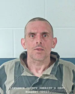 Mugshot of ISAAC WAYNE ROBBINS booked in Lawrence County, Indiana on April 25, 2026