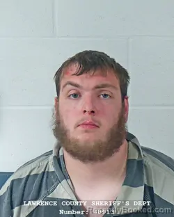 Mugshot of SPENCER DOUGLAS TANNER booked in Lawrence County, Indiana on July 3, 2026