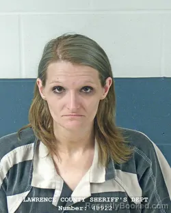 Mugshot of SHAELA MEDERIOS booked in Lawrence County, Indiana on May 29, 2026