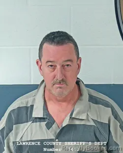 Mugshot of JOSEPH KENT GARLAND booked in Lawrence County, Indiana on May 14, 2026