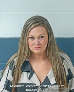 Mugshot of TEELA ROCHEAL MITTERNIGHT booked in Lawrence County, Indiana on March 19, 2026