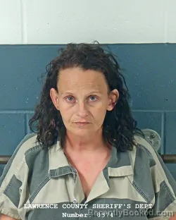 Mugshot of KRISTIE JUNE DECKARD booked in Lawrence County, Indiana on July 30, 2026