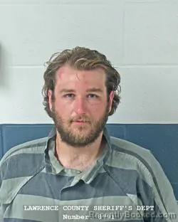 Mugshot of DUSTIN LEVI SMITH booked in Lawrence County, Indiana on May 20, 2026