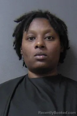 Mugshot of Gena Brittney Jones booked in Madison County, Indiana on March 5, 2026