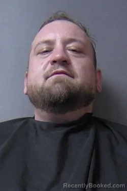 Mugshot of DeVantre William Allman booked in Madison County, Indiana on March 5, 2026