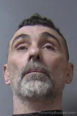 Mugshot of Brandon Lee Harris booked in Madison County, Indiana on March 8, 2026