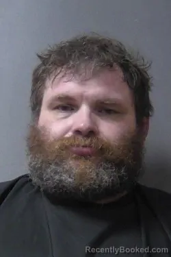 Mugshot of Joseph Allen Metz booked in Madison County, Indiana on March 8, 2026