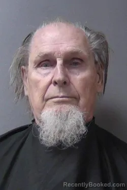 Mugshot of Jerry Lee Hardacre booked in Madison County, Indiana on March 9, 2026