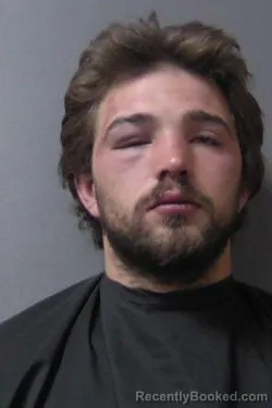 Mugshot of Ethan Campbell booked in Madison County, Indiana on March 15, 2026