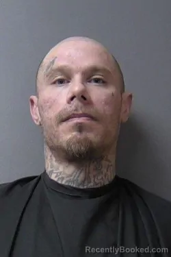 Mugshot of John Edward Stone booked in Madison County, Indiana on March 16, 2026