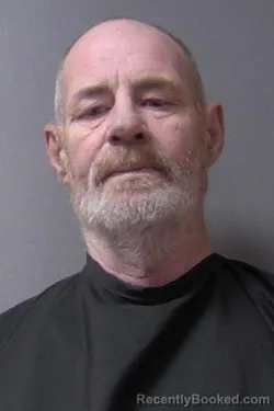 Mugshot of Gary Lee Hensley booked in Madison County, Indiana on March 16, 2026