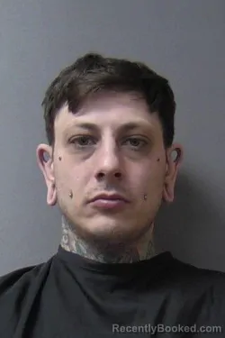 Mugshot of Zachary Corydon Wilkins booked in Madison County, Indiana on March 19, 2026