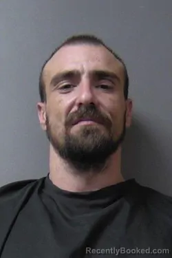 Mugshot of Matthew Aaron Collins booked in Madison County, Indiana on March 19, 2026