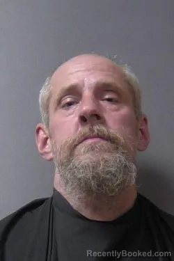 Mugshot of Christopher Michael Moles booked in Madison County, Indiana on March 19, 2026