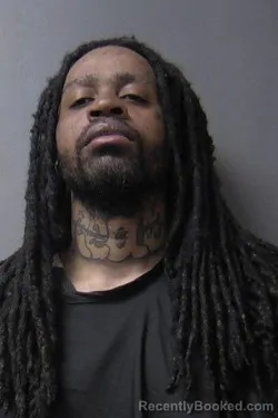 Mugshot of James Lewis Junior Jackson booked in Madison County, Indiana on March 20, 2026