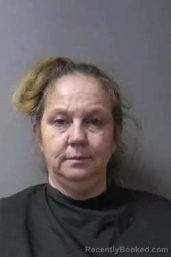 Mugshot of Angela Marie Cooper booked in Madison County, Indiana on March 20, 2026