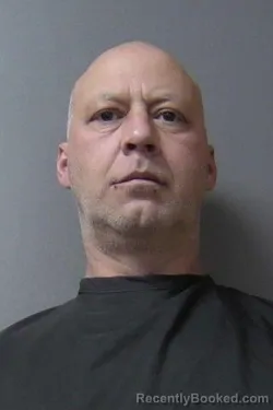 Mugshot of John Allen Hines booked in Madison County, Indiana on March 20, 2026