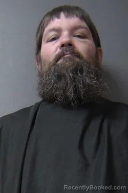 Mugshot of Timothy Ray Russell booked in Madison County, Indiana on March 23, 2026