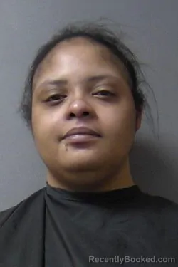 Mugshot of Terrnisha Marie English booked in Madison County, Indiana on March 23, 2026