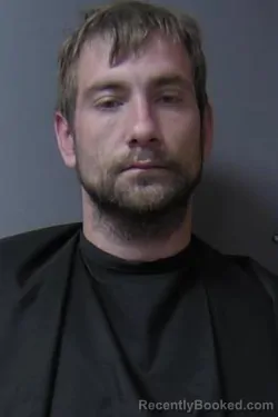 Mugshot of Calvin Mitchell Minnix-Spiker booked in Madison County, Indiana on March 23, 2026