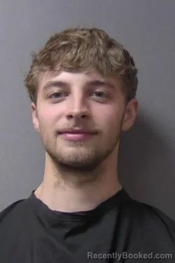 Mugshot of Kaiden Michael Baty booked in Madison County, Indiana on March 24, 2026