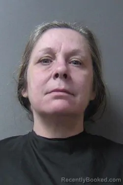 Mugshot of April Marie Moore booked in Madison County, Indiana on March 25, 2026