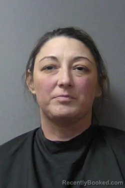 Mugshot of Brandy Rachelle Davidson booked in Madison County, Indiana on March 26, 2026