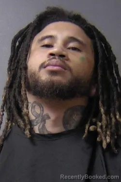 Mugshot of Darion Davonte Edwards booked in Madison County, Indiana on March 31, 2026