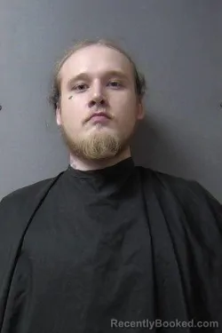 Mugshot of Jacob Logan Eller booked in Madison County, Indiana on April 1, 2026