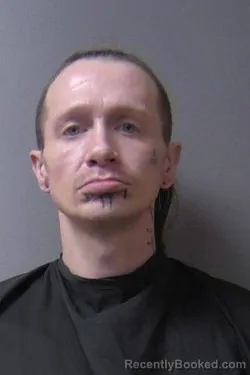 Mugshot of Eddie Alonzo Sherrill booked in Madison County, Indiana on April 2, 2026