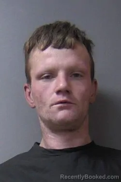 Mugshot of Brady Wayne Goble booked in Madison County, Indiana on April 2, 2026