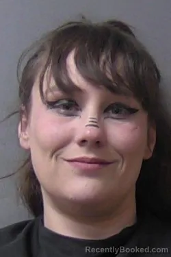 Mugshot of Katelyn Neil Davis booked in Madison County, Indiana on April 2, 2026