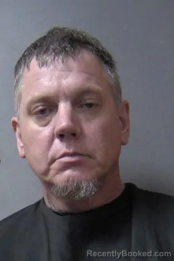 Mugshot of Justin Craig Ball booked in Madison County, Indiana on April 2, 2026