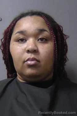 Mugshot of Amya Annmarie Thomas booked in Madison County, Indiana on April 2, 2026