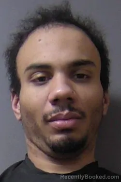 Mugshot of Terrance Rishon Hutchinson booked in Madison County, Indiana on April 3, 2026