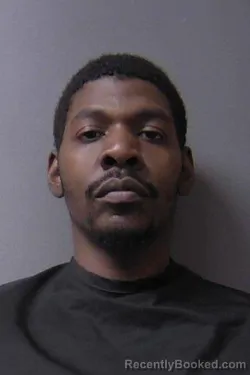 Mugshot of Anthony Terrell Simpson booked in Madison County, Indiana on April 3, 2026