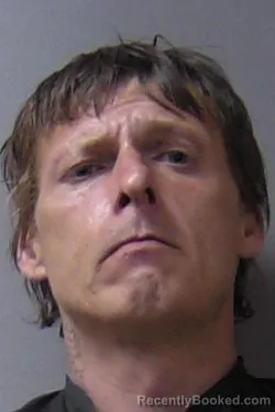 Mugshot of Terry Gasparet booked in Madison County, Indiana on April 3, 2026