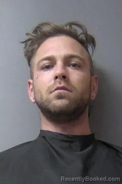 Mugshot of Tigh Andrew Conley booked in Madison County, Indiana on April 17, 2026