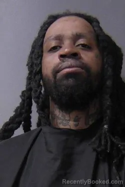 Mugshot of James Lewis Junior Jackson booked in Madison County, Indiana on April 24, 2026