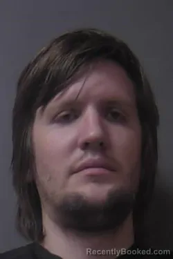 Mugshot of Joshua Stephen Pate booked in Madison County, Indiana on April 24, 2026