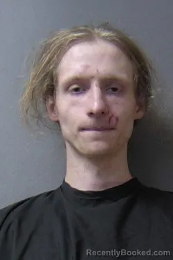 Mugshot of Lucas Donovan Williams booked in Madison County, Indiana on April 30, 2026