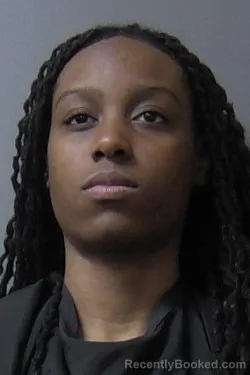 Mugshot of Za'Ryiah Javae Marie Johnson booked in Madison County, Indiana on May 3, 2026