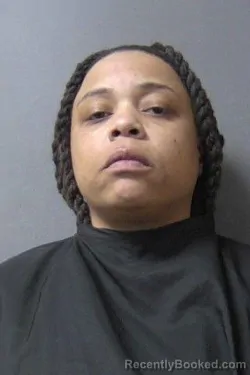 Mugshot of Carnisha Rowshell Gosha booked in Madison County, Indiana on May 8, 2026